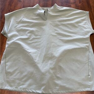 Mandala Mandarin Dolman Scrub Top Northern Droplet Large